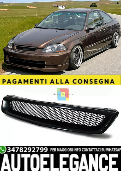 💫  Griglia Sportiva Senza Stemma per Honda Civic EJ / EK / EM1 1995–1998💫