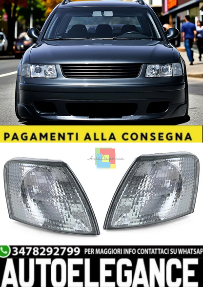 💫Coppia Indicatori di Direzione Fumo Nero per VW Passat 3B Berlina / Variant 💫