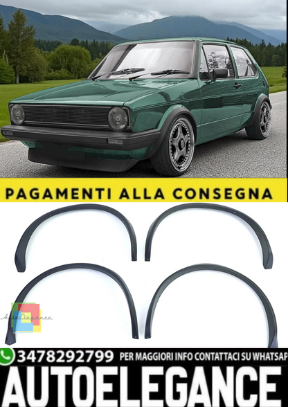 🎀Allargamento Passaruota GTI Look per VW Golf 1 1974-1983🎀
