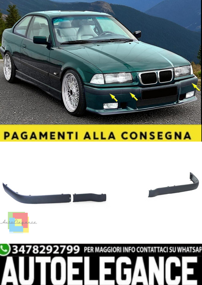 🎀Set Paraurti 3 Pezzi per Paraurti Sportivo BMW Serie 3 E36 1990-1999🎀