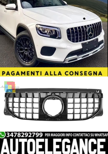 🎀Sport Panamericana GT Grill Grille fits for Mercedes X247 GLB 2023-🎀
