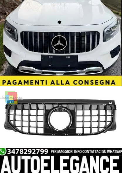 🎀Sport Panamericana GT Grill Grille fits for Mercedes X247 GLB 2023-🎀