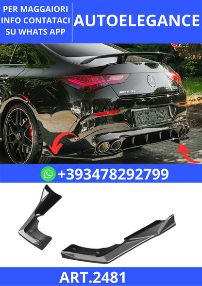 💫ART.2481 FLAPS M. Benz C118 CLA45 2019+ A Plus A45 S Aero Pack V1 💫