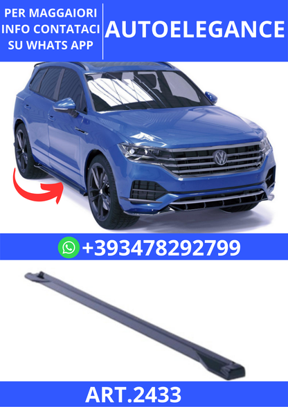 💫ART.2433 SOTTO MINIGONNE VOLKSWAGEN TOUAREG R-LINE MK3 2018-2023💫