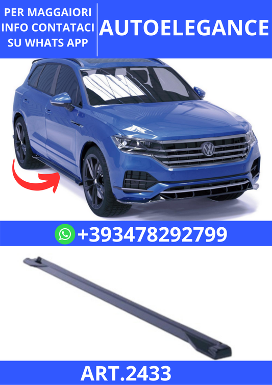 💫ART.2433 SOTTO MINIGONNE VOLKSWAGEN TOUAREG R-LINE MK3 2018-2023💫