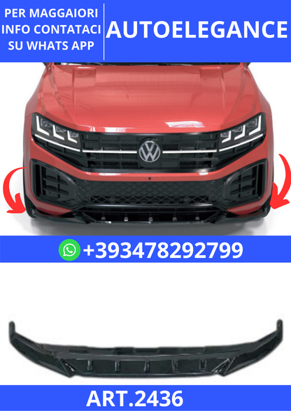 💫ART.2436 SPLITTER VOLKSWAGEN TOUAREG MK3 FACELIFT R-LINE 2024+💫