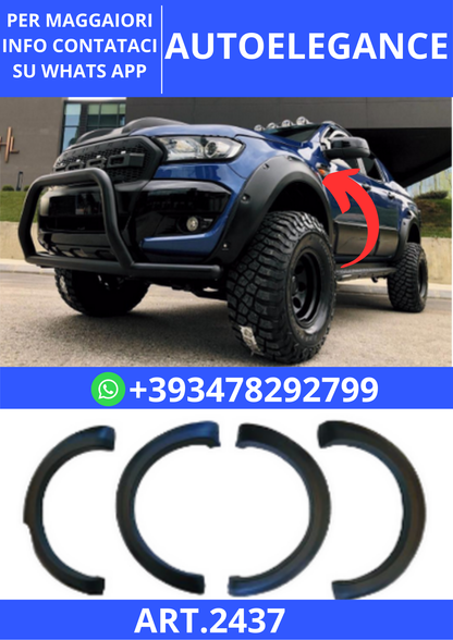 💫ART.2437 PARAFANGHI ALLARGATI F-RANGER T6 T7 T8 2012-2015  15-19  19-22💫