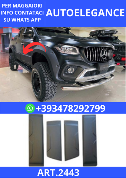 💫ART.2443 PROTEZIONE PORTIERE MERCEDES X CLASS W470 2017+💫