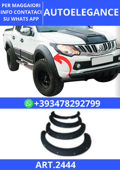💫ART.2444 PARAFANGHI ALLARGATI MITSUBISHI L200 TRITON💫