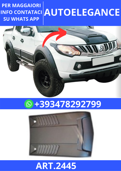 💫ART.2445 COFANO ANTERIORE BOMBATO MITSUBISHI L200 TRITON💫