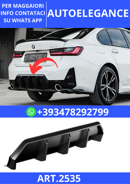 💫ART.2535 Diffusore BMW G20 LCI 2022+ A Plus M Pack V1💫