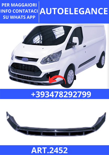 💫ART.2452 SPLITTER FORD TRANSIT CUSTOM MK1 2012-2018💫
