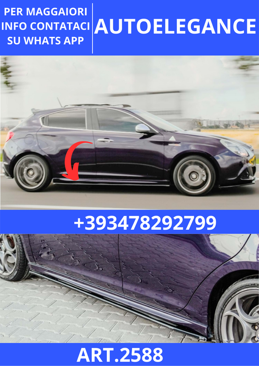 ART.2588 Splitter A. Romeo Guilietta 2010+ A Plus Veloche V1💫