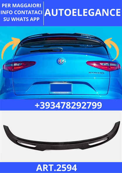 💫ART.2594 Spoiler A. Romeo Stelvio Q4 V2 Style 2016+💫
