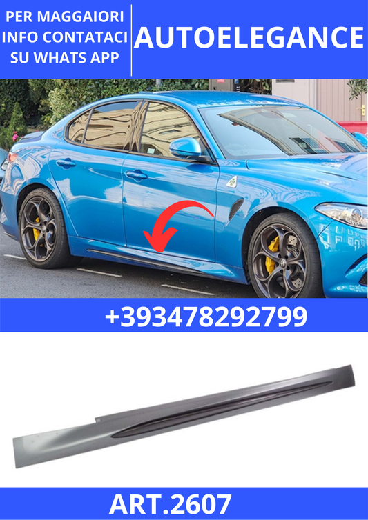 💫ART.2607 Sotto Minigonne A. Romeo Guilia 2016+ A Plus Quadrifoglio Style💫