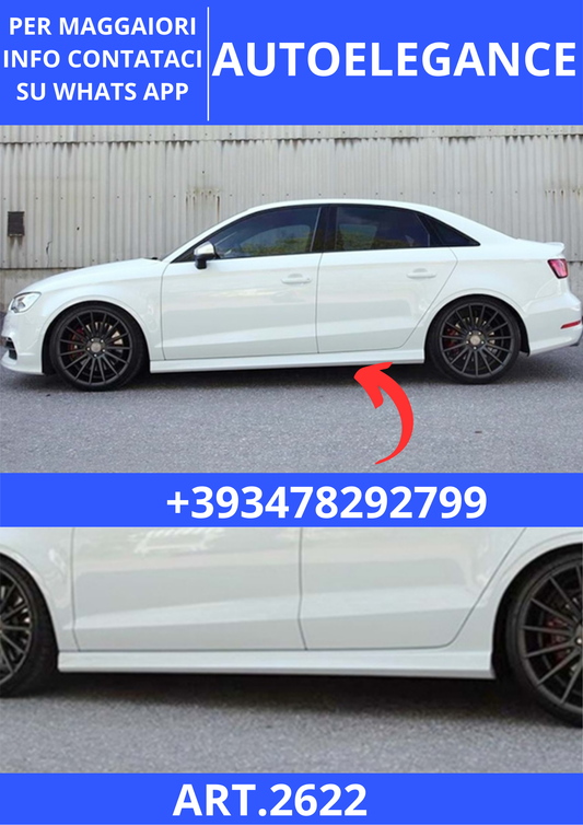 💫ART.2622 Minigonne Audi A3 8V S3 Style 2012+💫