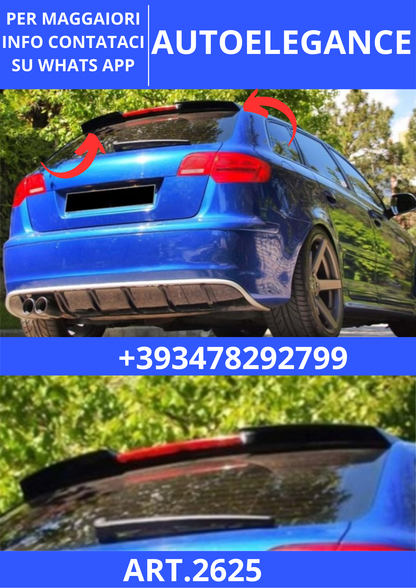 💫ART.2625 Spoiler RS3 Audi A3 8P 4D 2003+💫