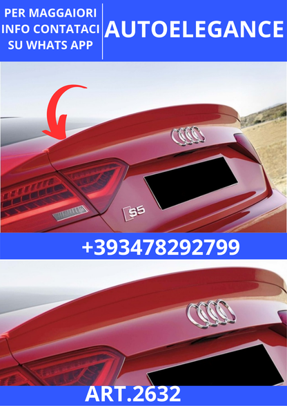 💫ART.2632 Spoiler S5 Audi A5 8T3 Coupe 2007+💫