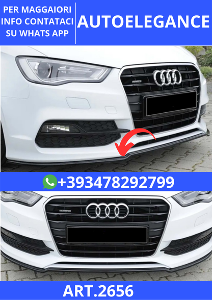 💫ART.2656 Splitter V2 Style Audi A3 8V SD 2012+💫
