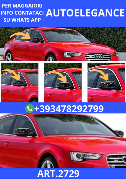 💫ART.2729 Calotte Specchio Batman V1 Style Audi A5 8T3 2007+💫