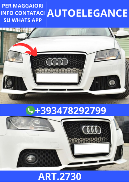 💫ART.2730 Griglia Anteriore RS3 Style Audi A3 8P 2008+💫