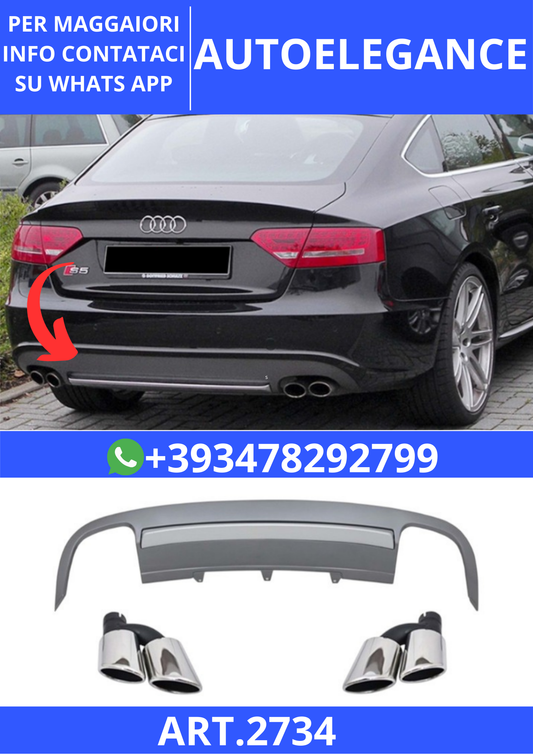 💫ART.2734 Diffusore S5 Audi A5 8T3 2007+💫