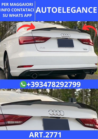 💫ART.2771 Spoiler M4 V2B Style Audi A3 8V SD 2012+💫