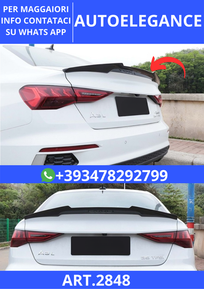 💫ART.2848 Spoiler M4 V2 Style Audi A3 8Y SD 2020+💫