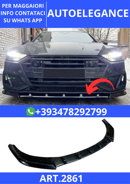 💫ART.2861 Splitter 4K A Plus+ S7 S-Line Audi A7 4G8 FL 2014+💫