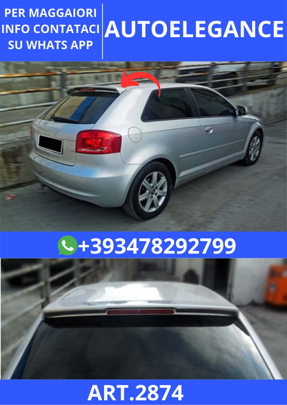 💫ART.2874 Spoiler S3 Style Audi A3 8P 2D 2003+💫