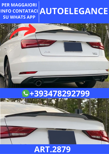 💫ART.2879 Spoiler M4 V2 Style Audi A3 8V SD 2012+💫