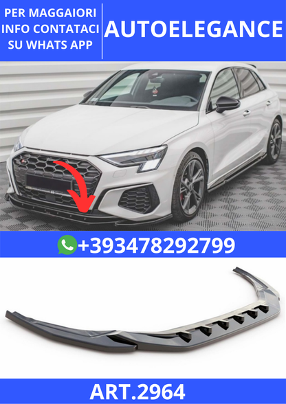 💫ART.2964 Splitter S3/S Line V4 Audi A3 S 8Y 2020+💫