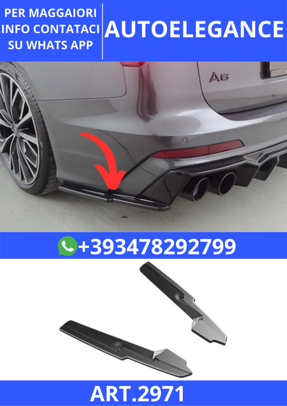 💫ART.2971 Flaps Posteriori S6/S Line V3 Audi A6 S C8 2018+💫