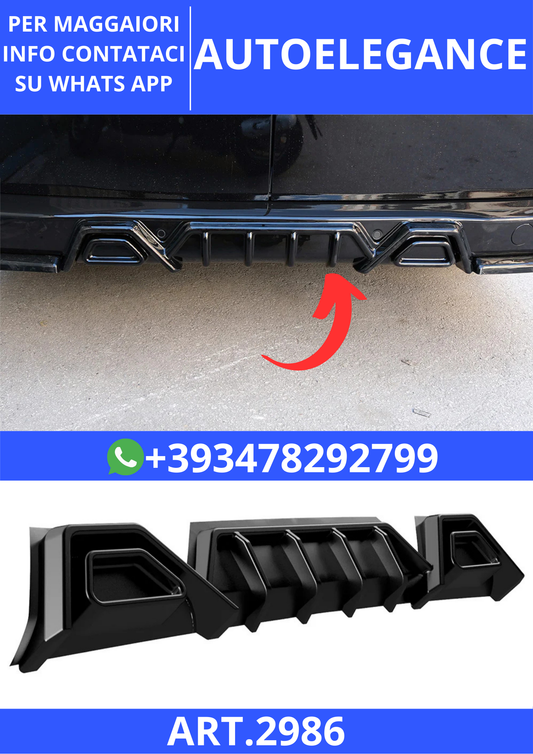 💫ART.2986 Diffusore VW Transporter T7 / FORD Transit Custom 2023+💫