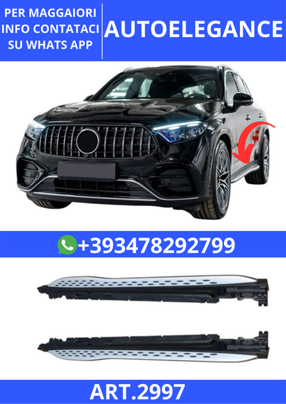 💫ART.2997 Pedane Laterali Mercedes GLC - GLC coupe X254 C2 💫