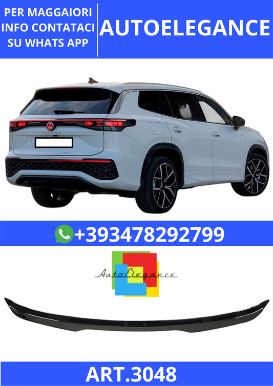 💫ART.3048 Spoiler A Plus Std./R Line V1 VW Tayron Mk2 2024+💫