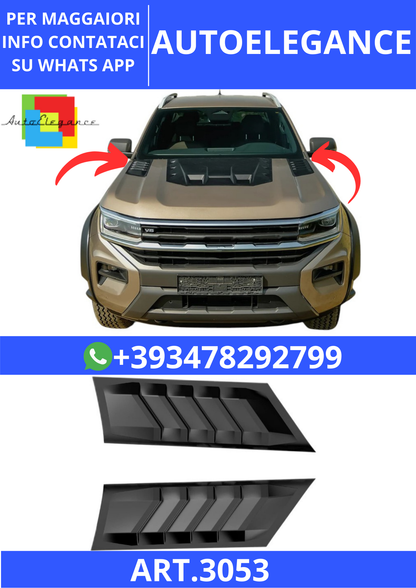 💫ART.3053 PRESE ARIA COFANO VW VOLKSWAGEN Amarok 2022+💫