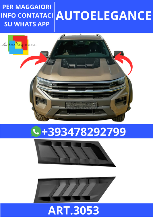 💫ART.3053 PRESE ARIA COFANO VW VOLKSWAGEN Amarok 2022+💫