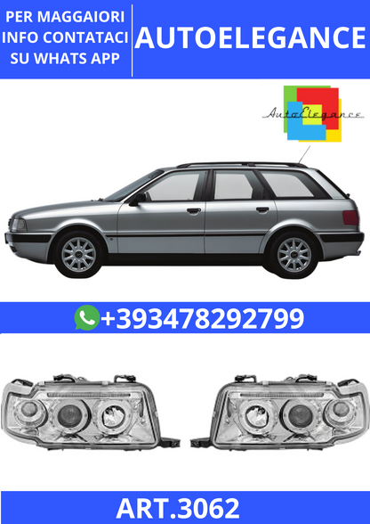 💫ART.3062 Set Fari Anteriori Audi 80 Lim/Avant (B4) 91-95💫