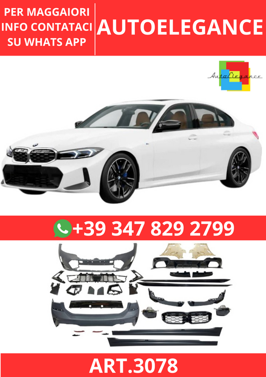 💫ART.3078 Bodykit adatto per BMW G21 LCI Look M Performance 2019-2024💫