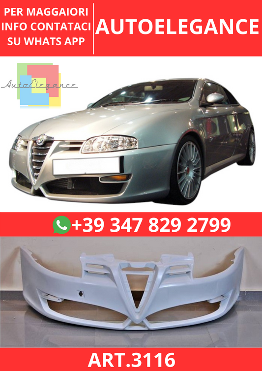 💫ART.3116 Paraurti Anteriore Alfa GT💫