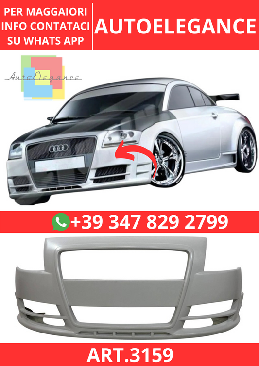 💫ART.3159 Paraurti Anteriore Audi TT 98-05 8N Stile '07💫