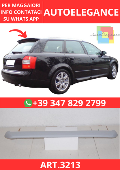 💫ART.3213 Spoiler Audi A4 Avant 05 B7 Look RS4💫