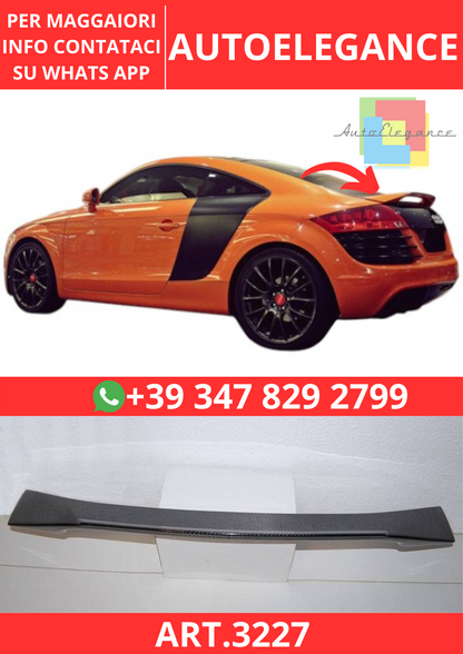 💫ART.3227 Spoiler Carbonio Audi TT 8J 2006-2014💫