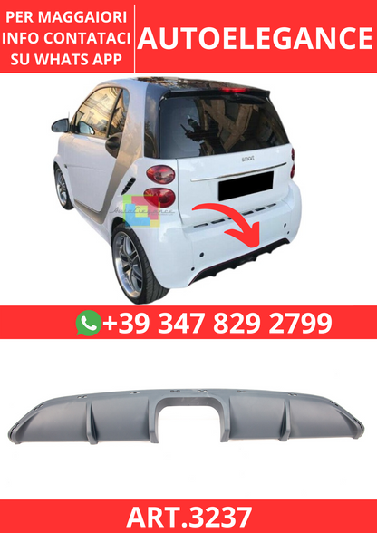 💫ART.3237 Diffusore per Smart Fortwo (451) Coupe Cabrio (2011-2014) 💫