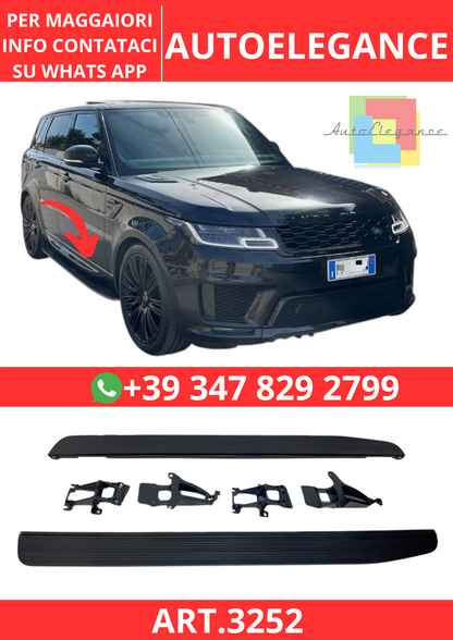 💫ART.3252 Pedane laterali Range Rover Sport / Vogue L494 2013-2017💫