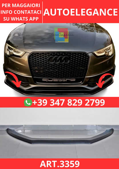 💫ART.3359 Splitter Audi A5 2013-2015 S-Line ABS💫