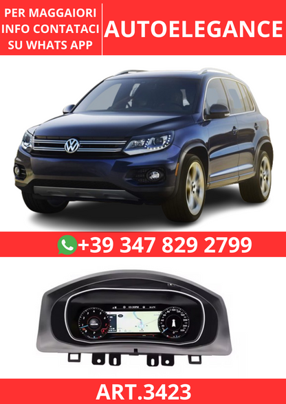 💫ART.3423 Cockpit virtuale digitale  LCD per Tiguan 09 -17💫