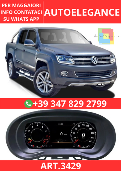 💫ART.3429 Cockpit virtuale digitale LCD per Amarok 2008-2020💫
