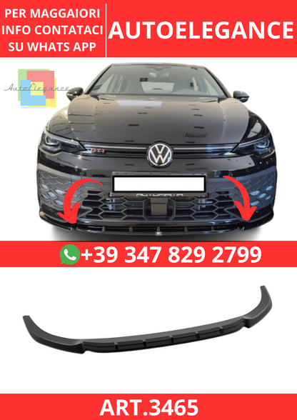 💫ART.3465 Splitter V.1 Volkswagen Golf Mk8 Facelift GTI / GTE / R-Line💫